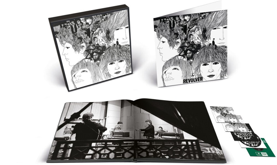the album cover for The Beatles - Revolver: Special Edition [Limited Edition Super Deluxe 5CD]