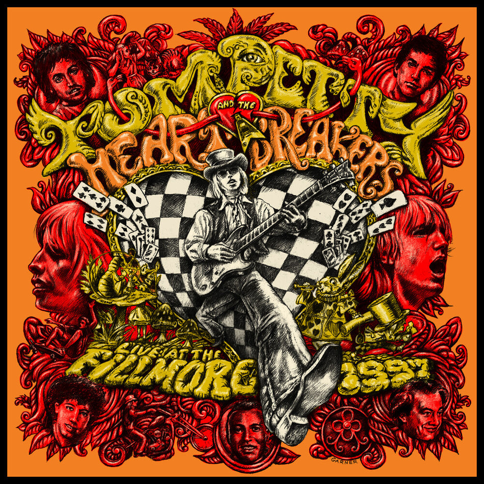 the album cover for Tom Petty & The Heartbreakers - Live At The Fillmore, 1997 [4CD Box Set]