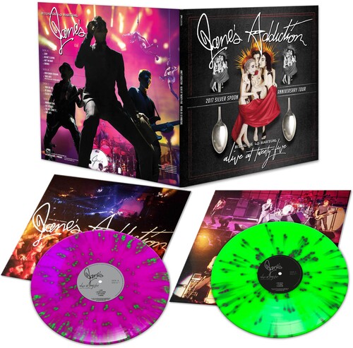JANE'S ADDICTION - ALIVE AT TWENTY-FIVE - RITUAL DE LO HABITUAL LIVE (PURPLE & GREEN VINYL)