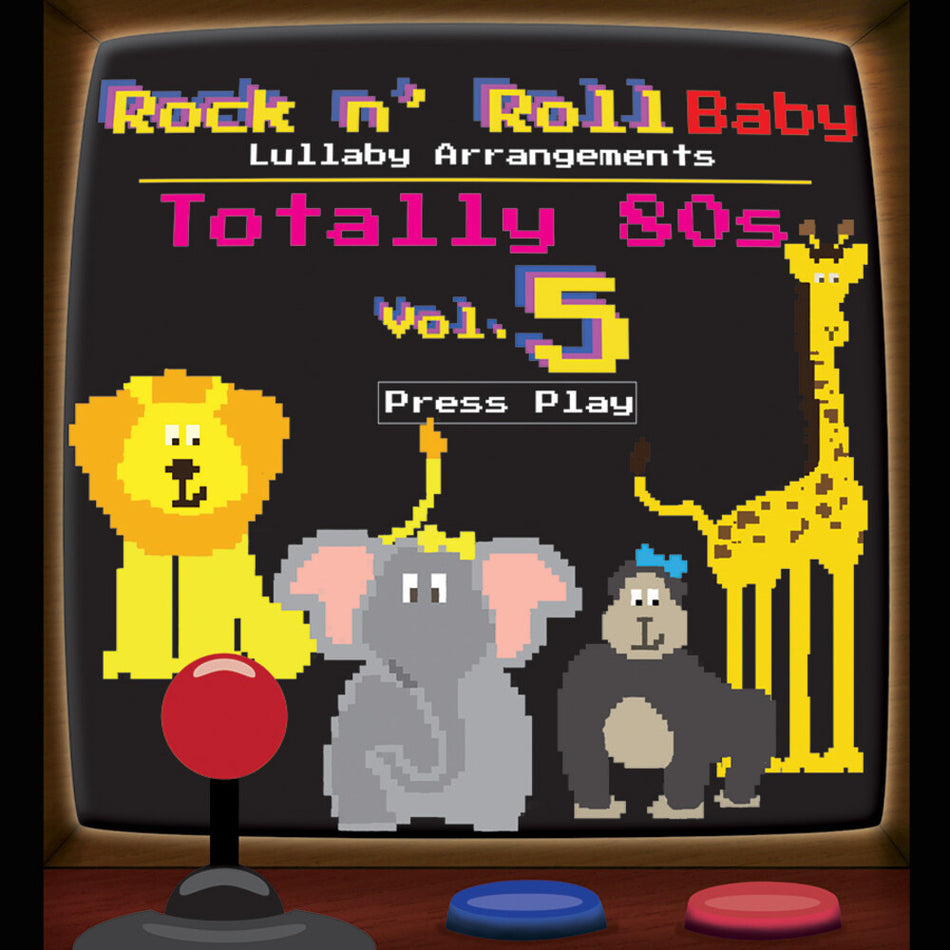 the album cover for Various Artists - Totally 80's Lullabies, Vol. 5 (Various Artist)