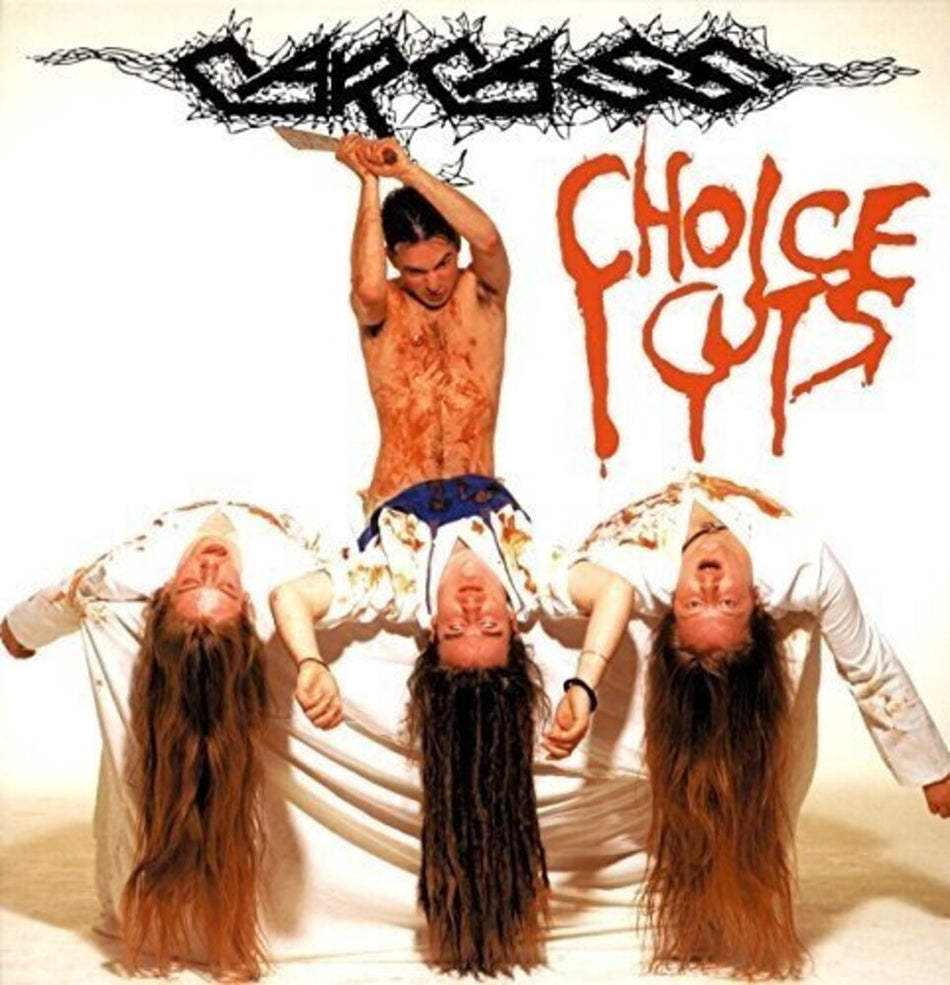 the album cover for Carcass - Choice Cuts [Import LP]