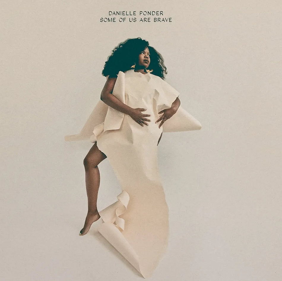 the album cover for Danielle Ponder - Some Of Us Are Brave [Indie Exclusive Limited Edition Metallic Gold LP]