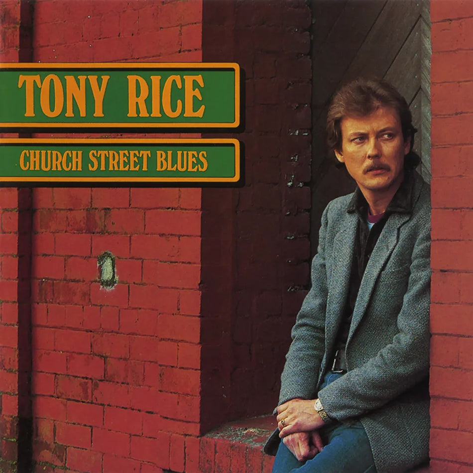 the album cover for Tony Rice - Church Street Blues [LP]