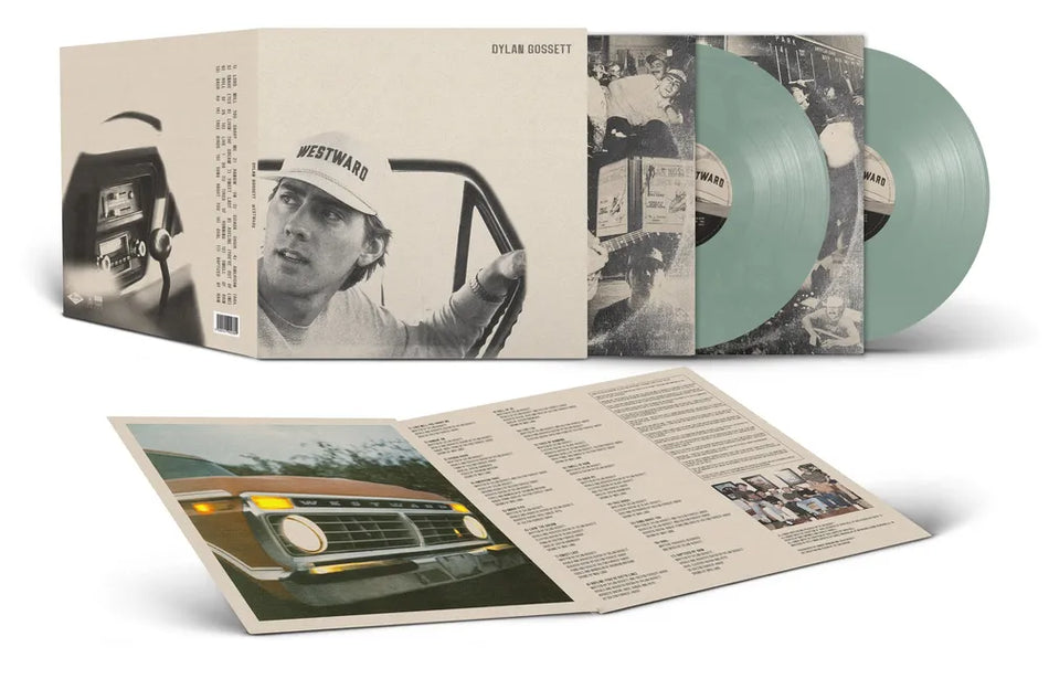 the album cover for Dylan Gossett - Westward [Vintage Bottle 2 LP]