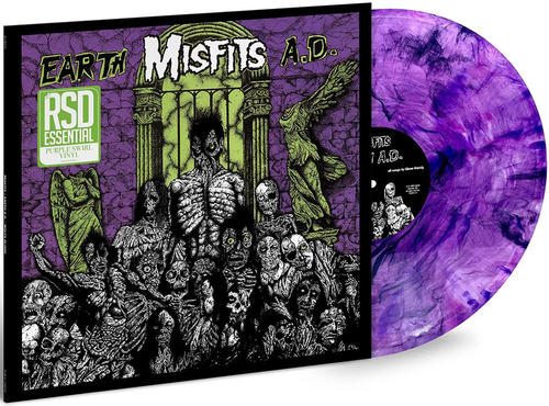 MISFITS - EARTH A.D. / WOLFS BLLOD (RSD ESSENTIAL PURPLE SWIRL VINYL)