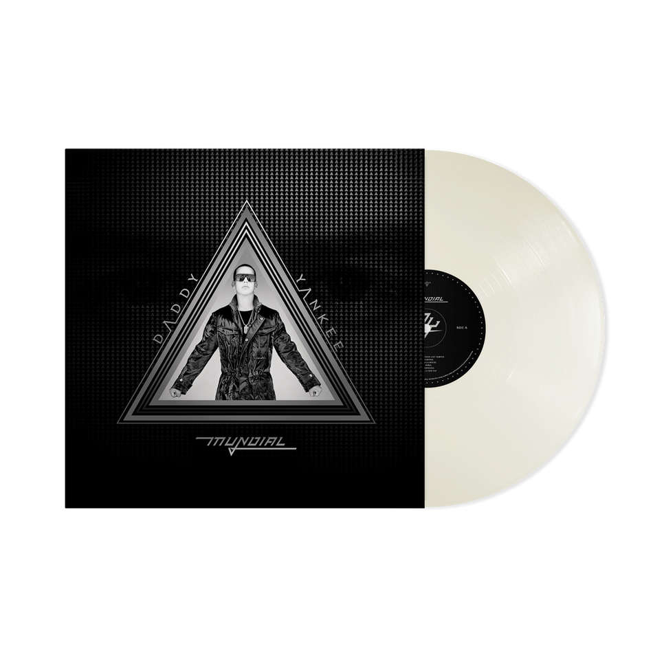 the album cover for Daddy Yankee - Mundial [White]