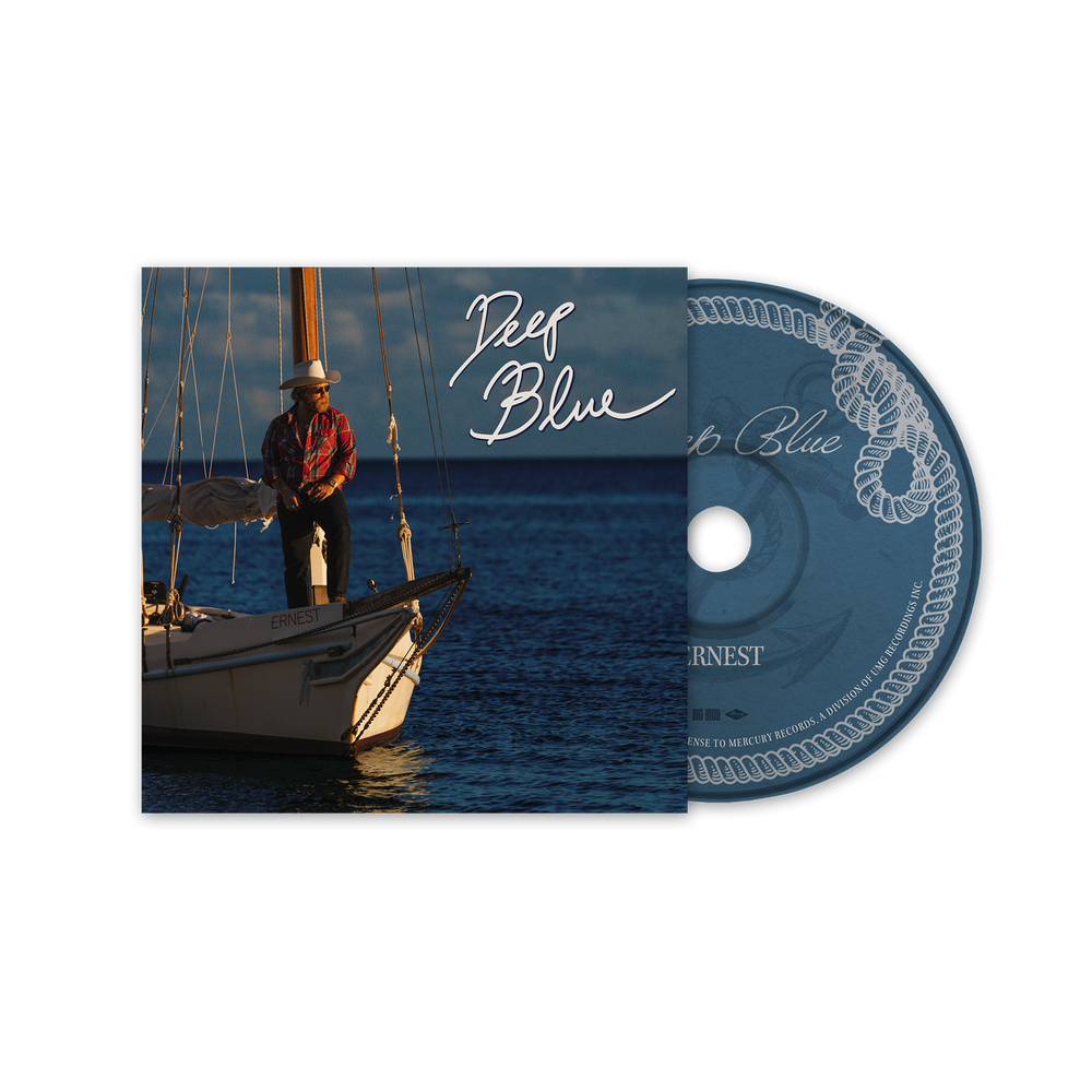 the album cover for Ernest - Deep Blue