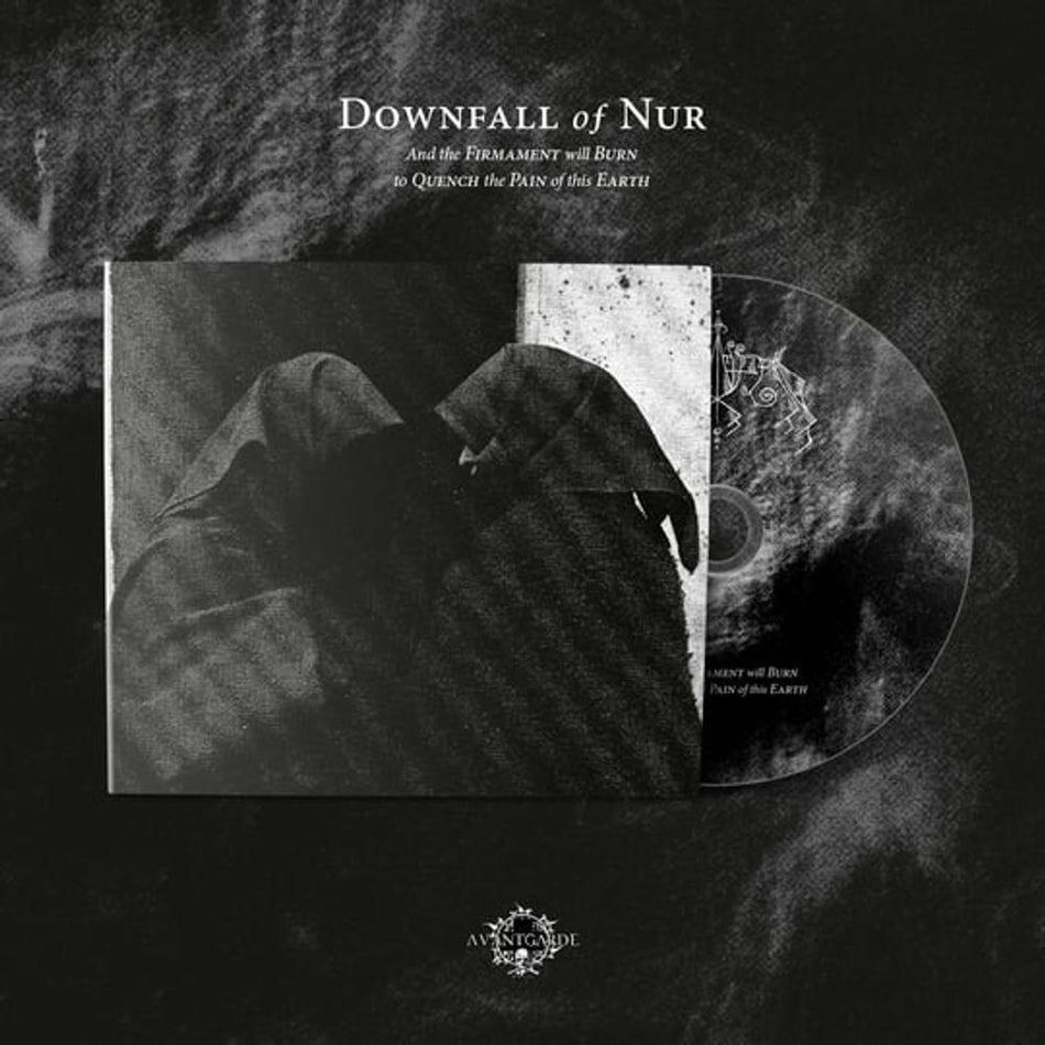 the album cover for Downfall of Nur - And The Firmament Will Burn (Uk)