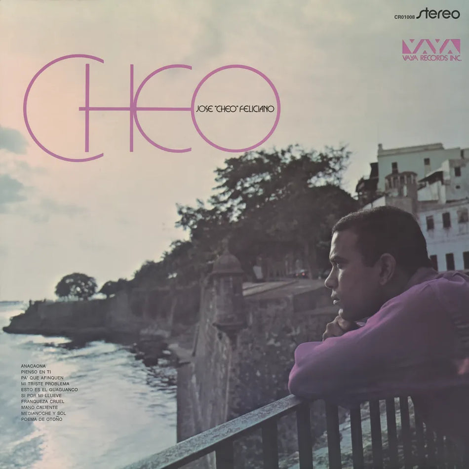 the album cover for Cheo Feliciano - Cheo [180g Black Vinyl with paper wrapped jacket]