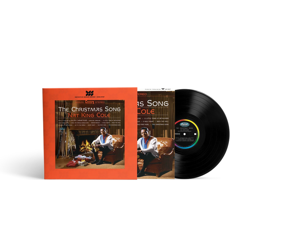 the album cover for Nat King Cole - The Christmas Song (DSS One-Step Vinyl) [180g LP]