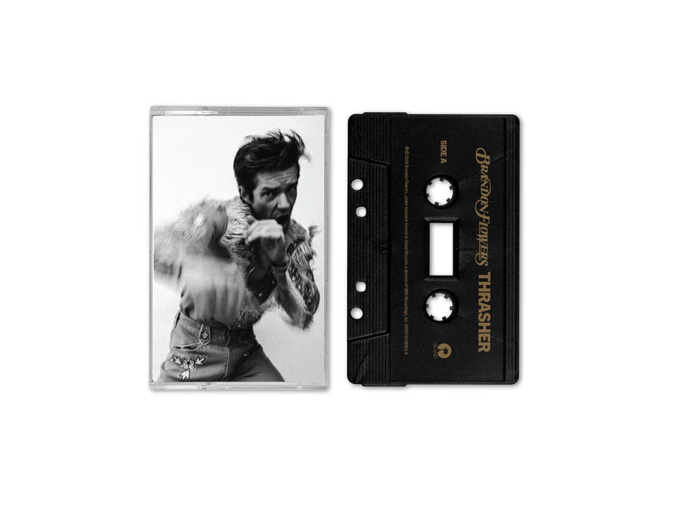 the album cover for Brandon Flowers - THRASHER