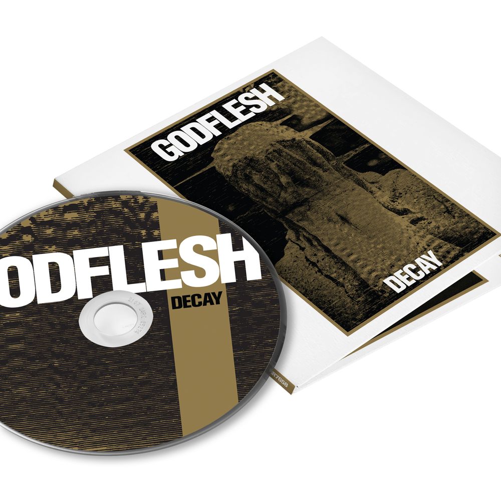 the album cover for Godflesh - Decay