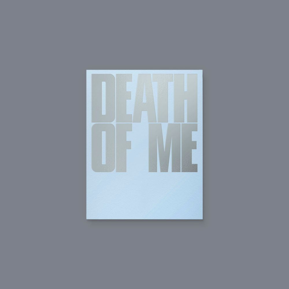 the album cover for Evan - DEATH OF ME [NATURAL Ver.]