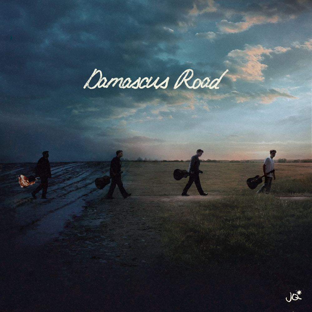 the album cover for Josiah Queen - Damascus Road [Root Beer]