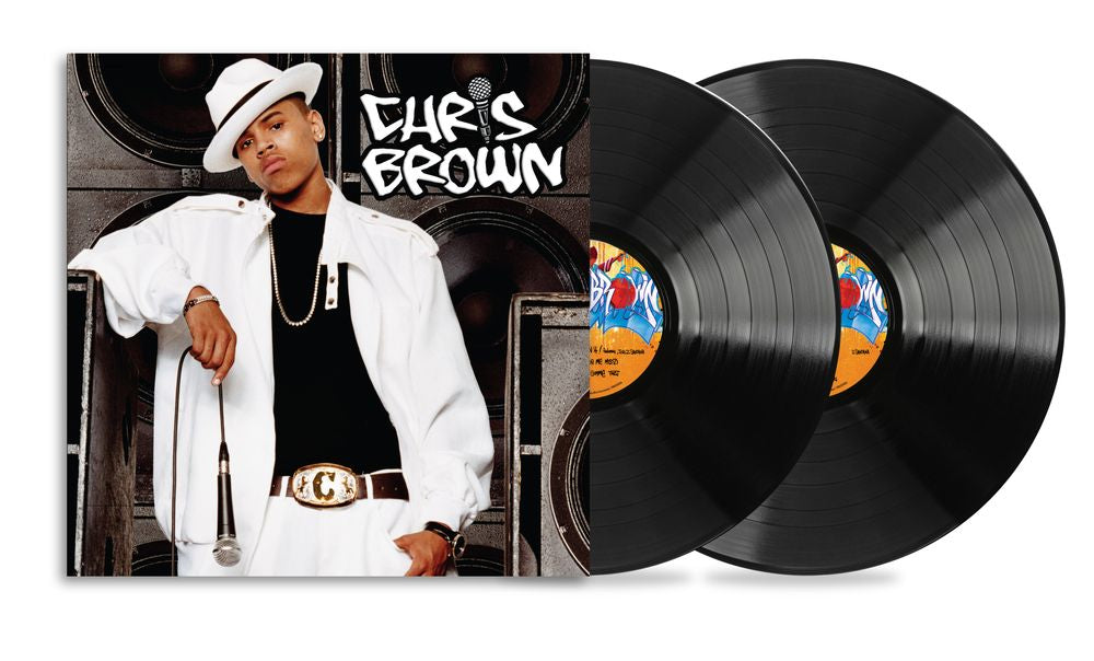 the album cover for Chris Brown - Chris Brown