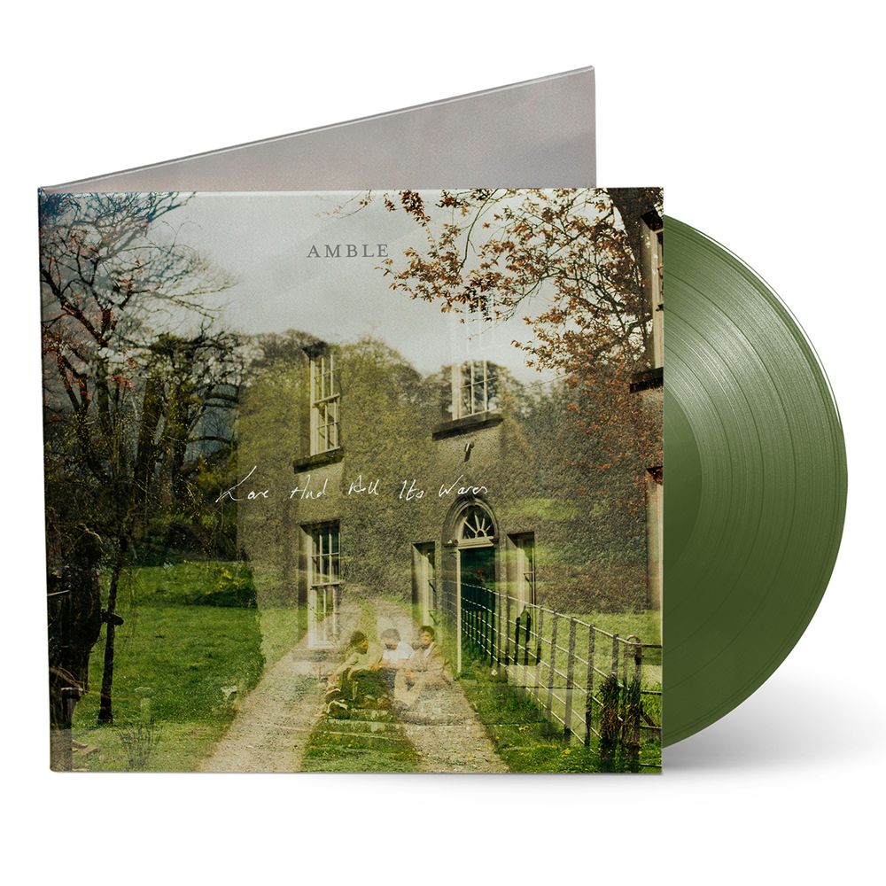the album cover for Amble - Love And All Its Wares [Indie Exclusive Forest Green]