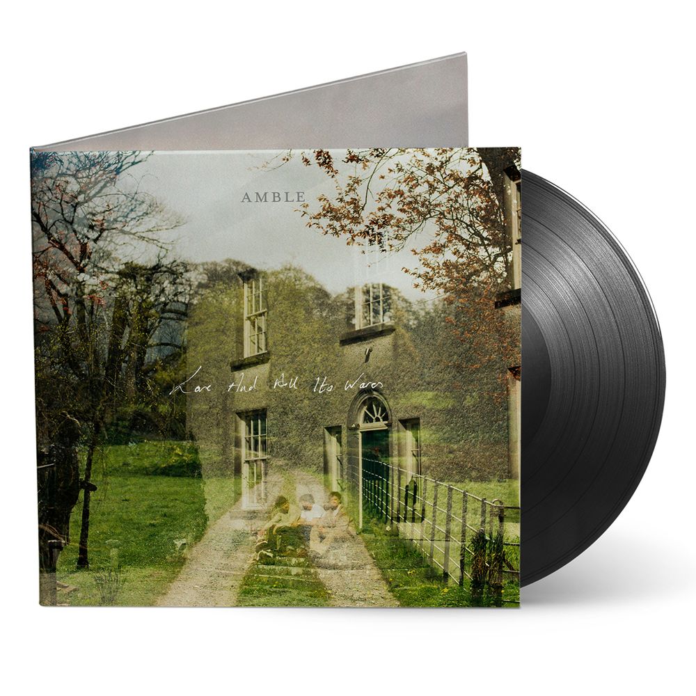 the album cover for Amble - Love And All Its Wares [Black]