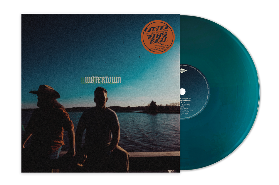 the album cover for Brothers Osborne - Watertown [Dockside Blue]