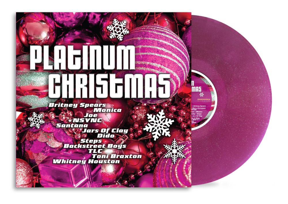 the album cover for Various Artists - Platinum Christmas