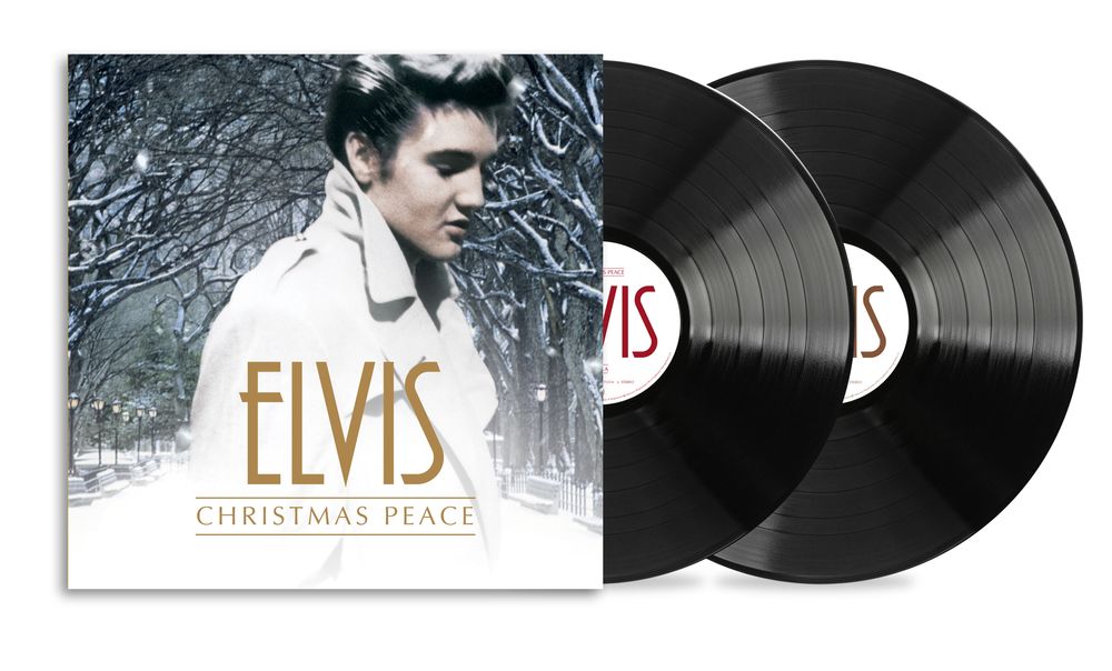 the album cover for Elvis Presley - Christmas Peace