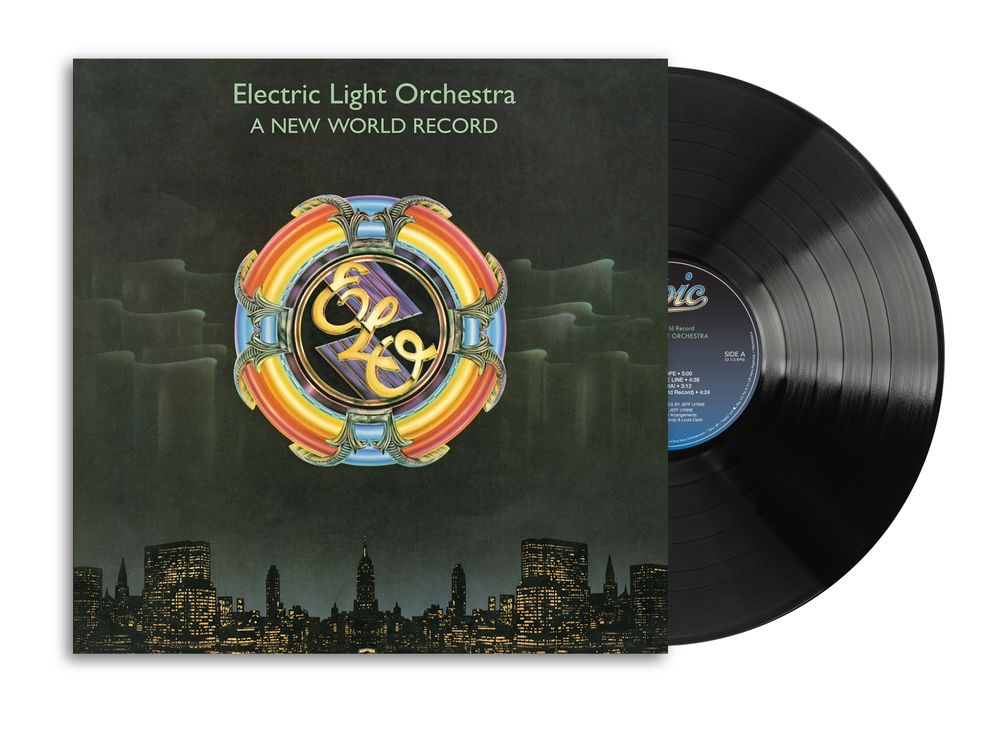 the album cover for Elo ( Electric Light Orchestra ) - New World Record