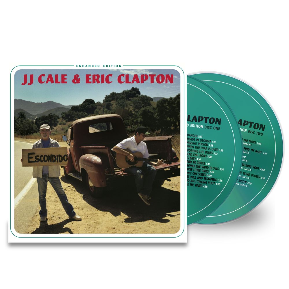 the album cover for Eric Clapton and J. J. Cale - The Road to Escondido