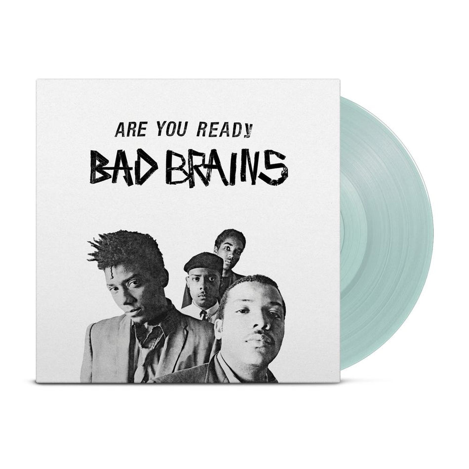 the album cover for Bad Brains - Are You Ready: The First Studio Recording (Inner Ear - March 1979) [Indie Exclusive Coke Bottle Clear]