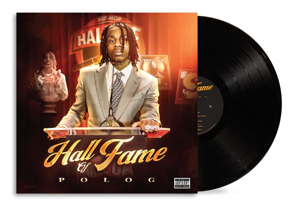the album cover for POLO G - Hall Of Fame