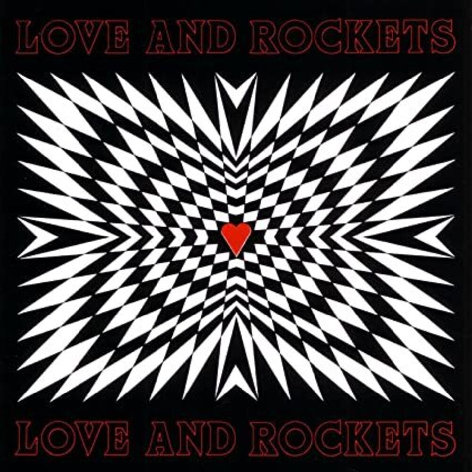 the album cover for Love And Rockets - Love And Rockets