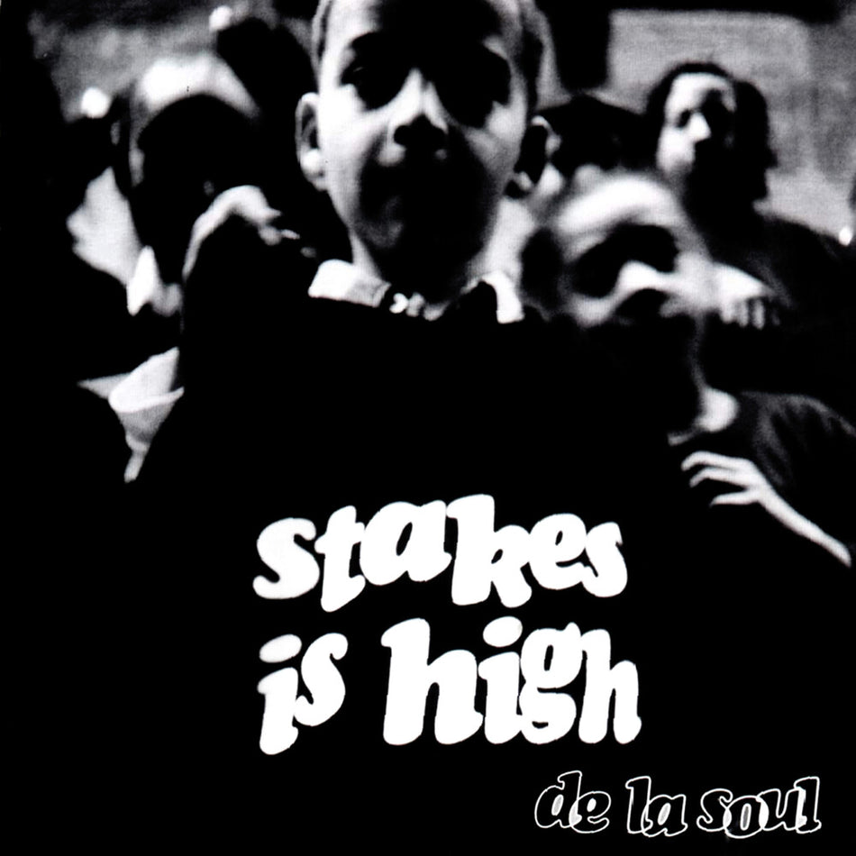 the album cover for De La Soul - Stakes Is High