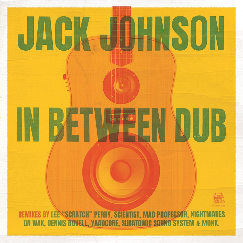 the album cover for Jack Johnson - In Between Dub