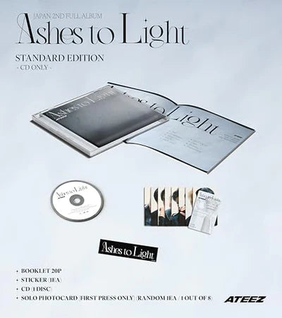 ATEEZ- ASHES TO LIGHT (CD)