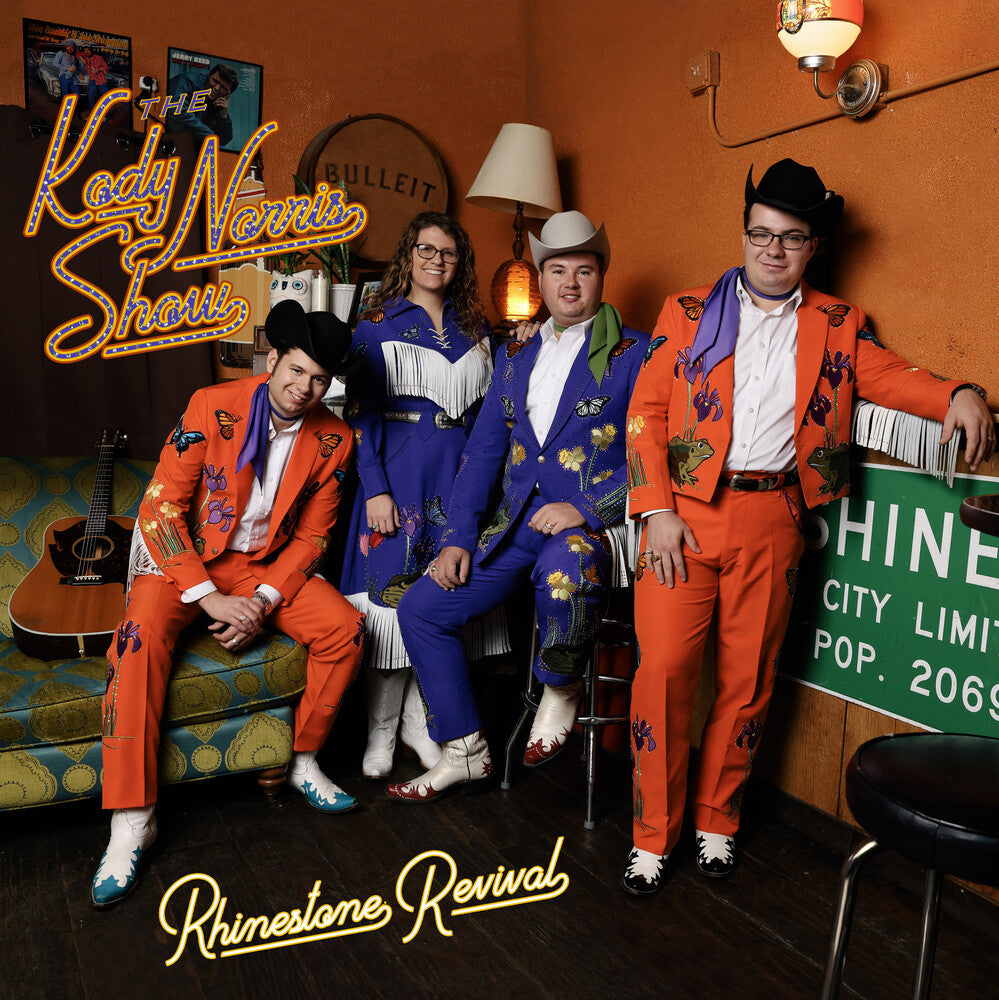 the album cover for Kody Norris Show - Rhinestone Revival