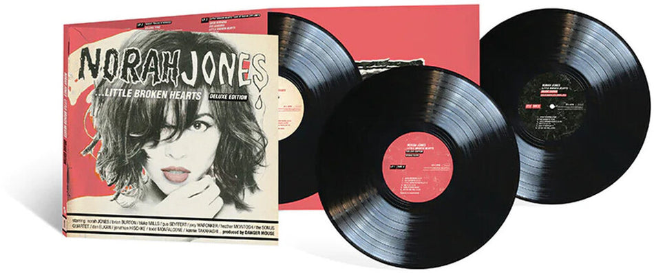 the album cover for Norah Jones - Little Broken Hearts: Reissue [Deluxe 3LP]
