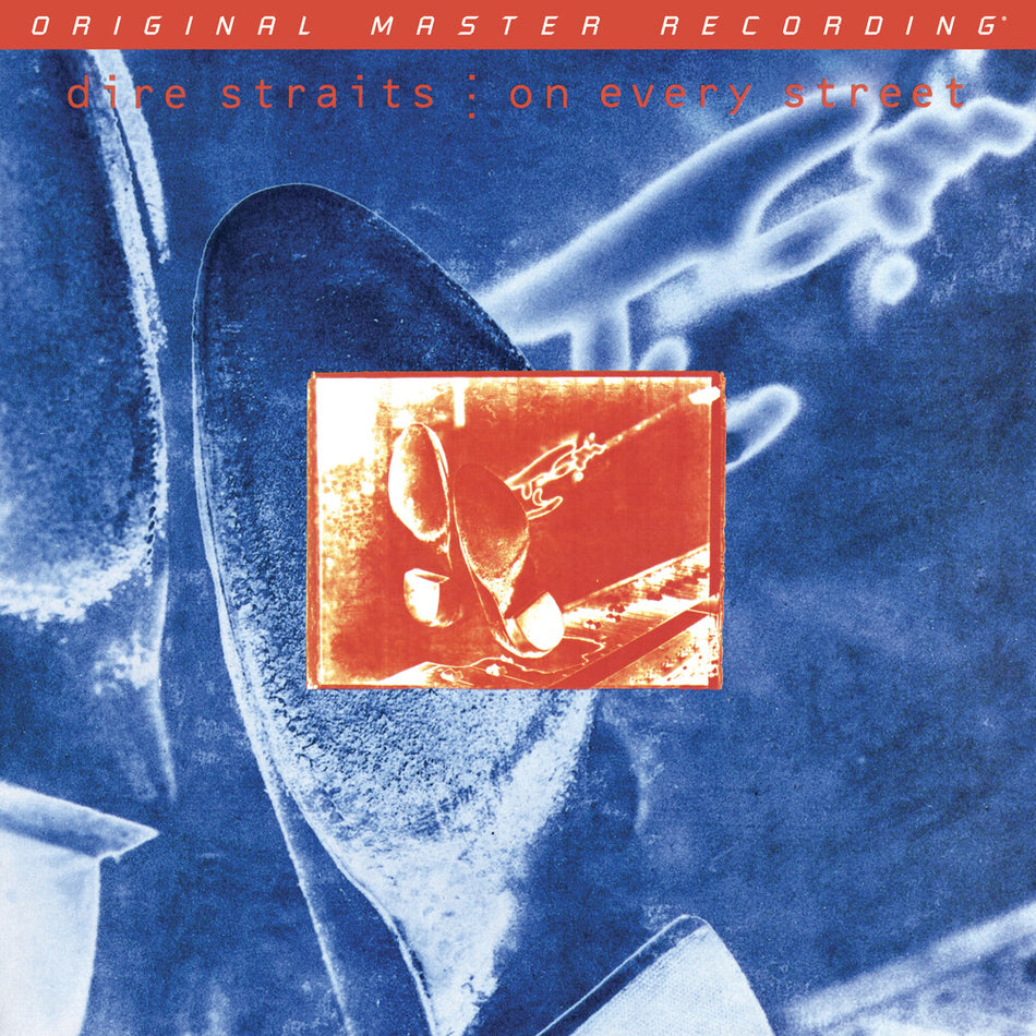 the album cover for Dire Straits - On Every Street