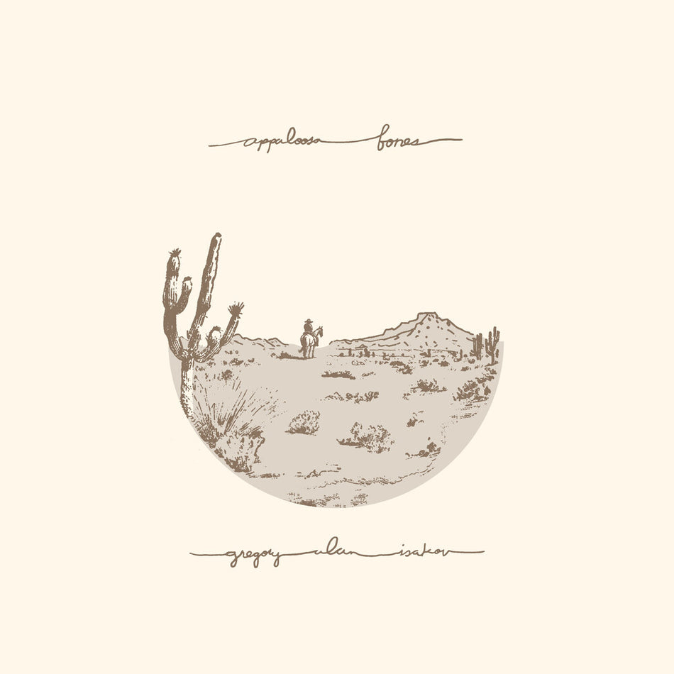the album cover for Gregory Alan Isakov - Appaloosa Bones