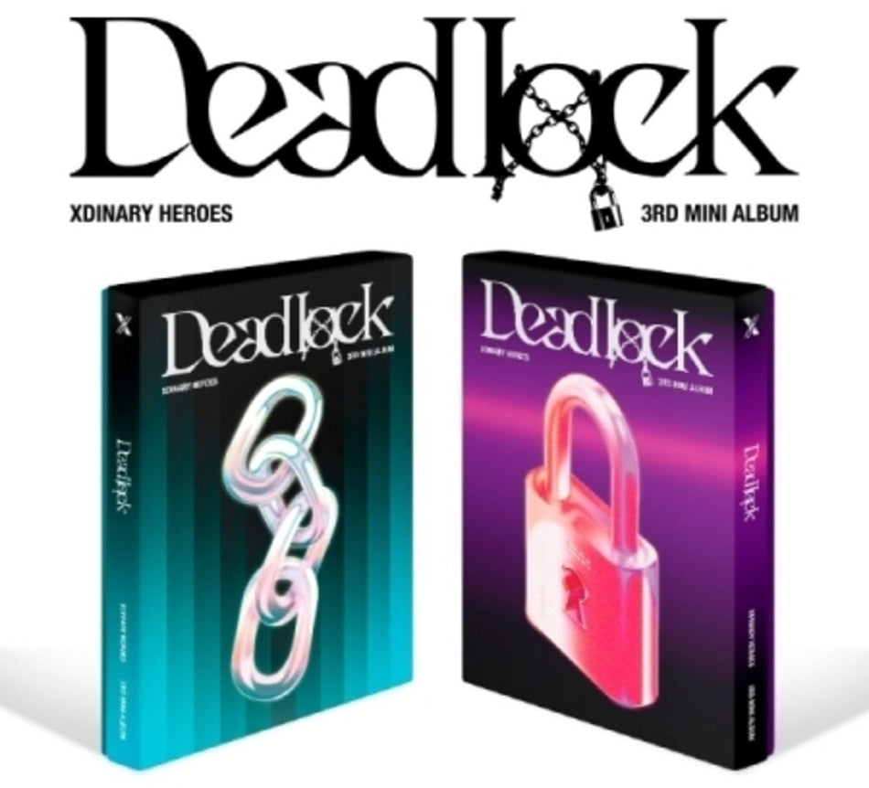 the album cover for Xdinary Heroes - Deadlock - Random Cover (Post) (Phob) (Phot)