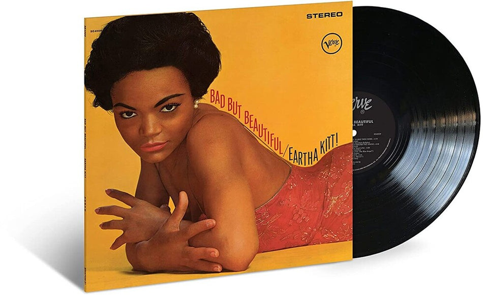 the album cover for Eartha Kitt - Bad But Beautiful (Verve By Request Series)