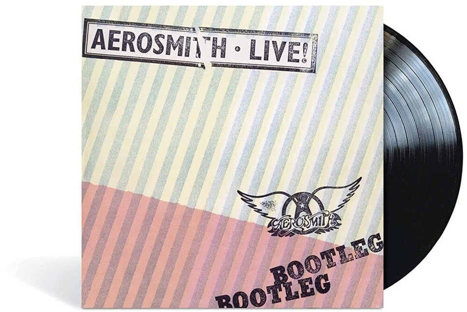 the album cover for Aerosmith - Live! Bootleg [2 LP]