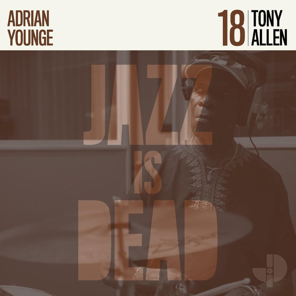 the album cover for Tony Allen & Adrian Younge - Tony Allen JID018 [Indie Exclsuive Limited Edition Brown LP]]