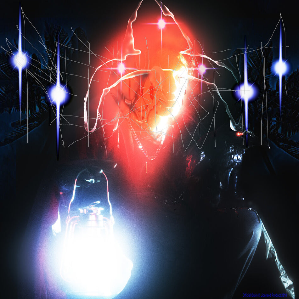 the album cover for Bladee - Red Light [Colored Vinyl] (Red)