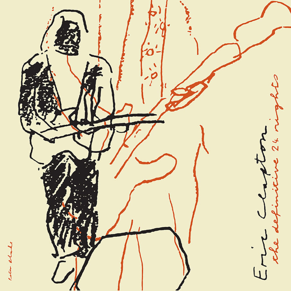 the album cover for Eric Clapton - The Definitive 24 Nights [Box Set]