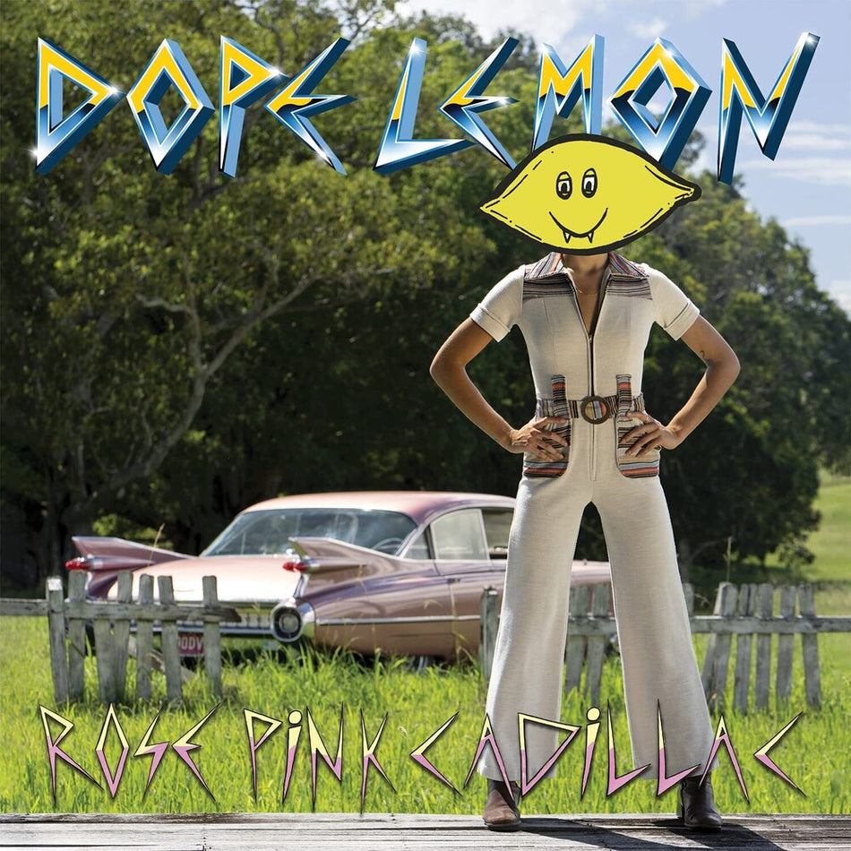 the album cover for Dope Lemon - Rose Pink Cadillac [Colored Vinyl] (Pnk)