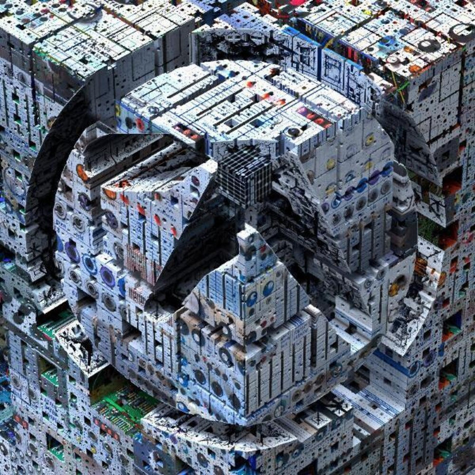 the album cover for Aphex Twin - Blackbox Life Recorder 21f / In A Room7 F760 EP