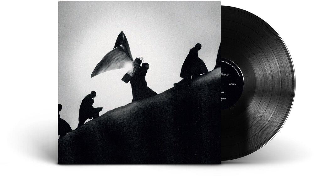 the album cover for James Blake - Playing Robots Into Heaven [LP]