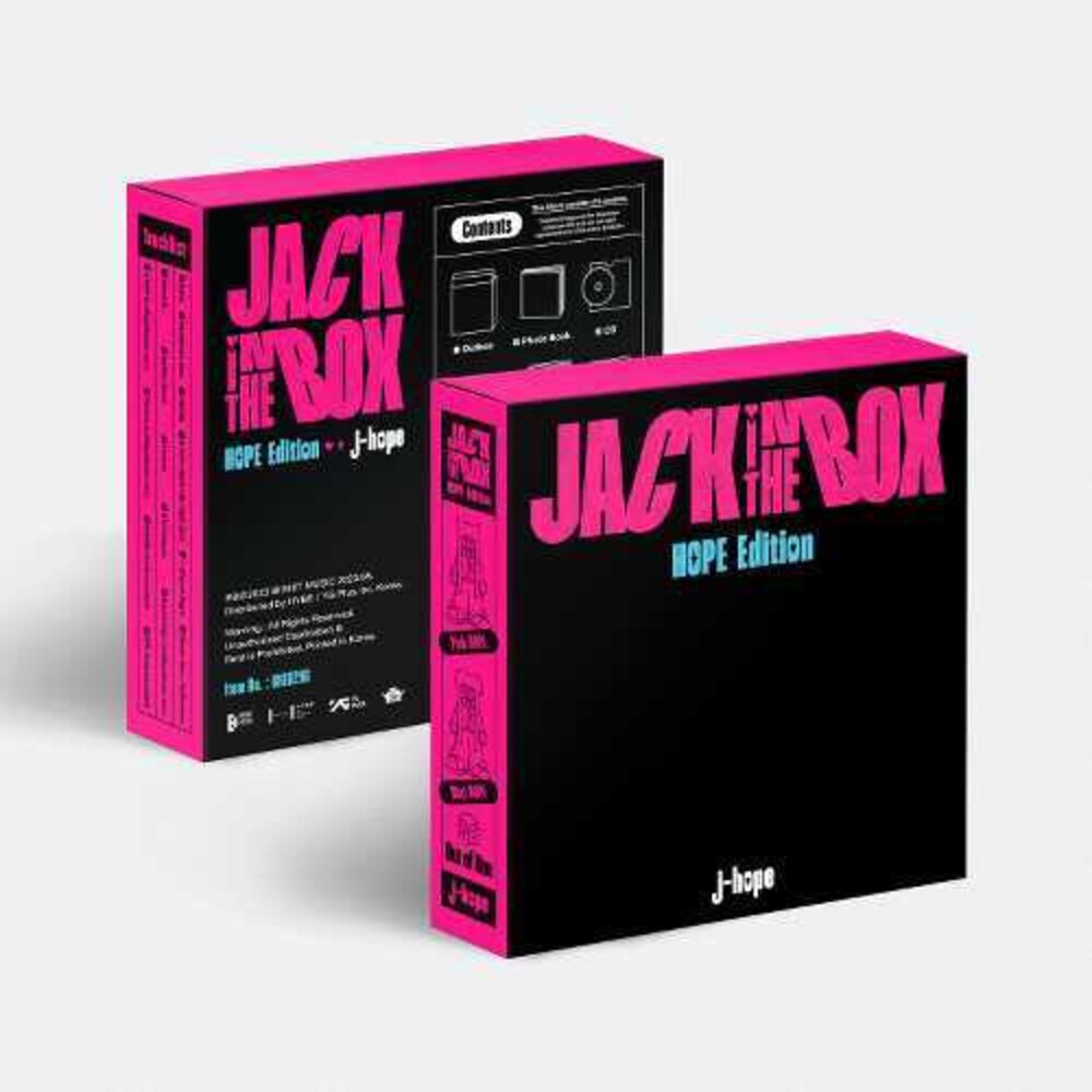 the album cover for j-hope (BTS) - Jack In The Box (HOPE Edition)