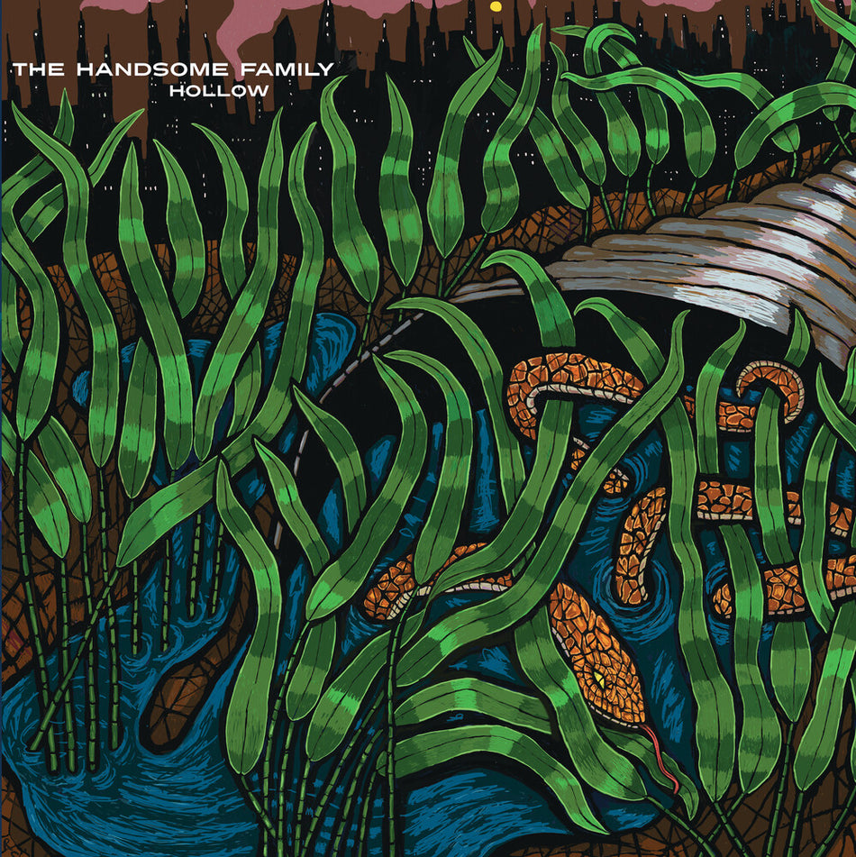 the album cover for Handsome Family - Hollow