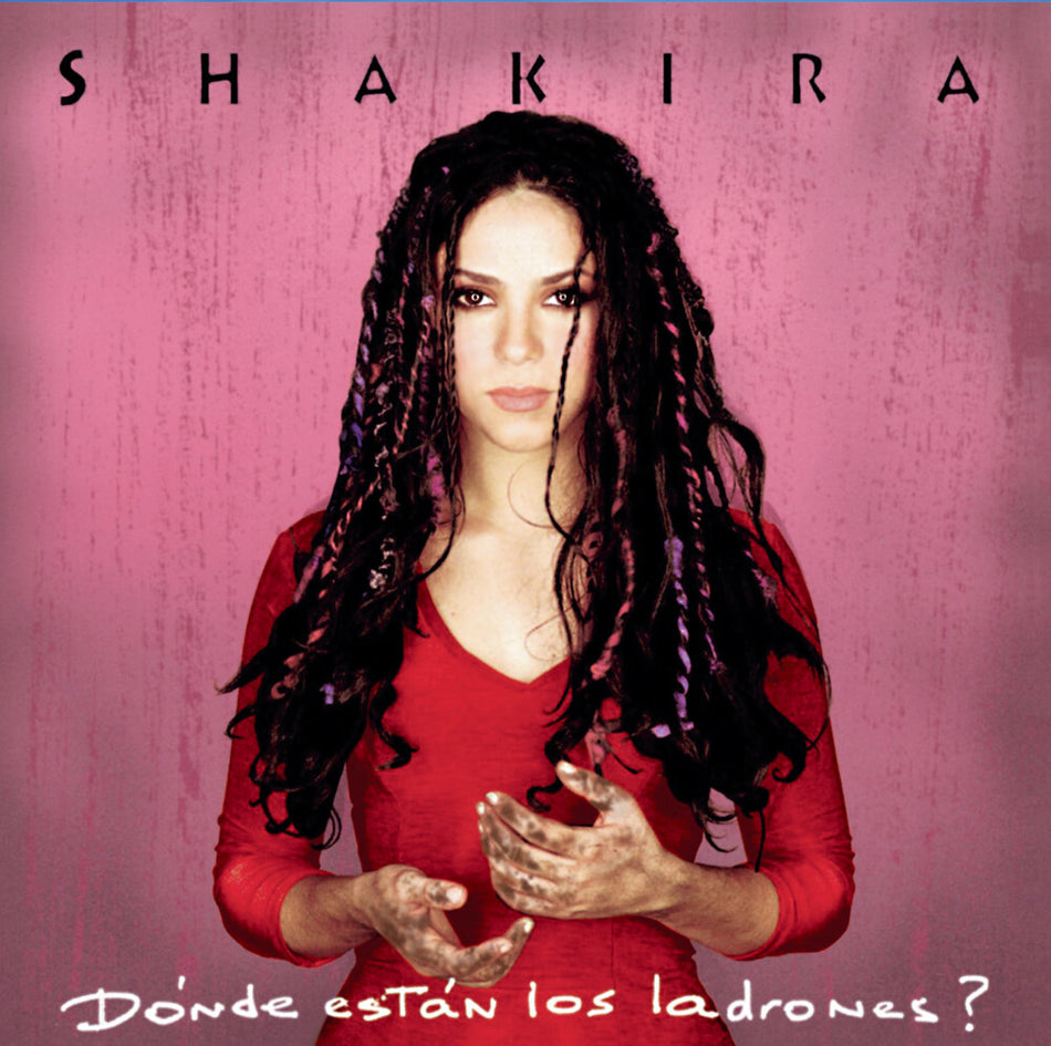 the album cover for Shakira - Donde Estan Los Ladrones [LP]