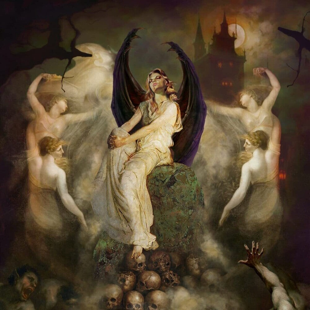 the album cover for Creeper - Sanguivore [Red LP]