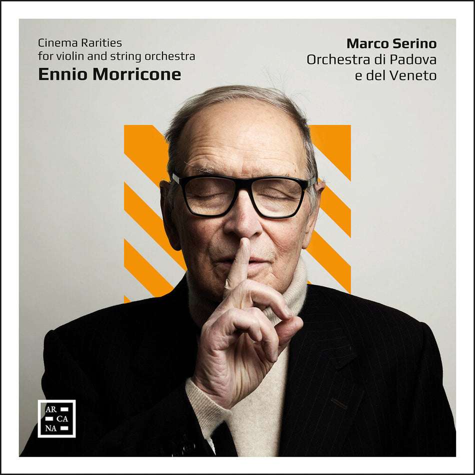 the album cover for Morricone / Serino / Orchestra Di Padova E Del - Cinema Rarities For Violin & String Orchestra
